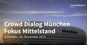 crowd dialog 2015 München